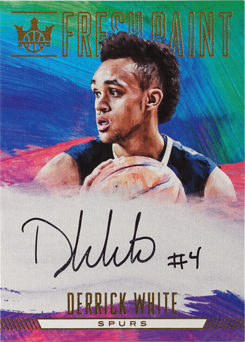 Derrick White trading card