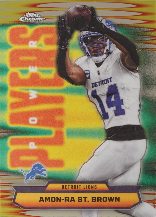 Amon-Ra St. Brown trading card