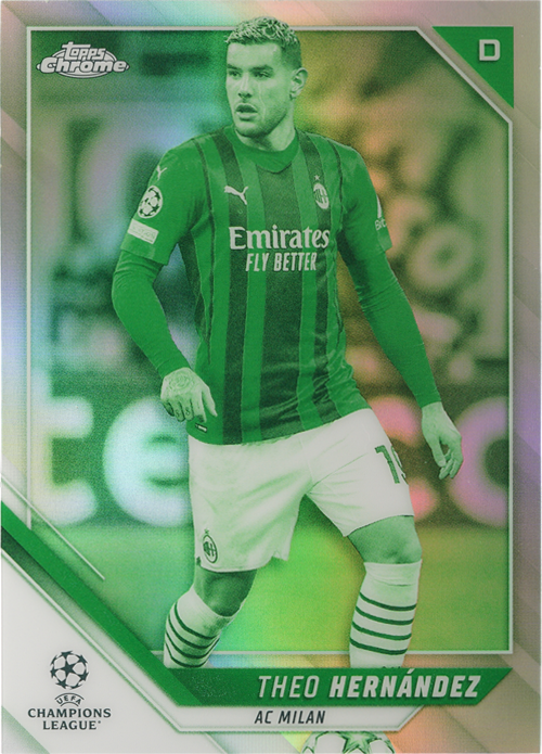 Theo Hernández trading card