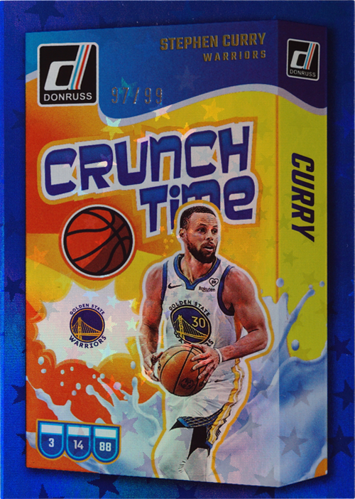 Stephen Curry trading card