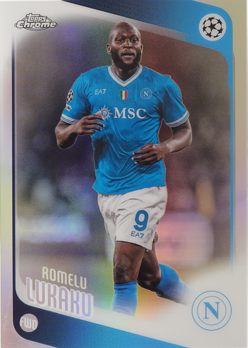 Romelu Lukaku trading card