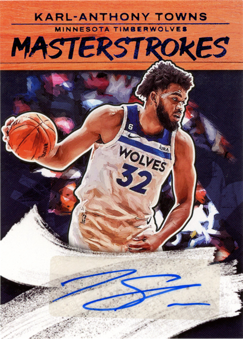 Karl-Anthony Towns trading card