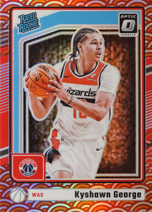 Kyshawn George trading card