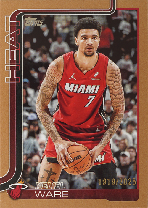 Kel'el Ware trading card