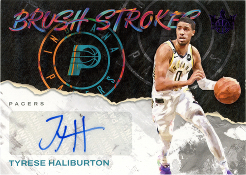 Tyrese Haliburton trading card