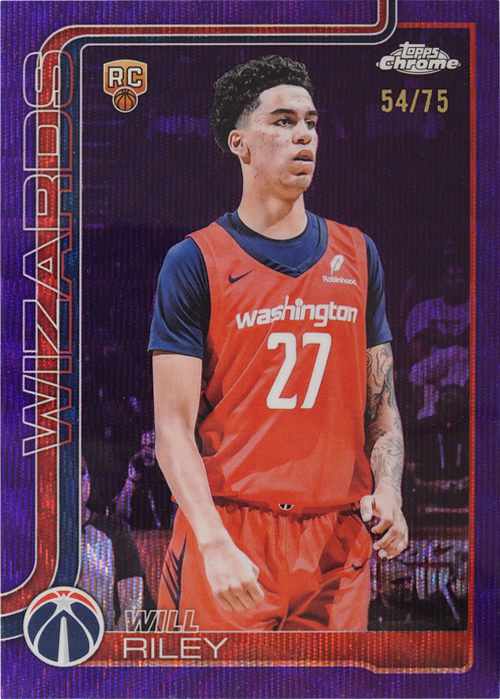 Will Riley trading card
