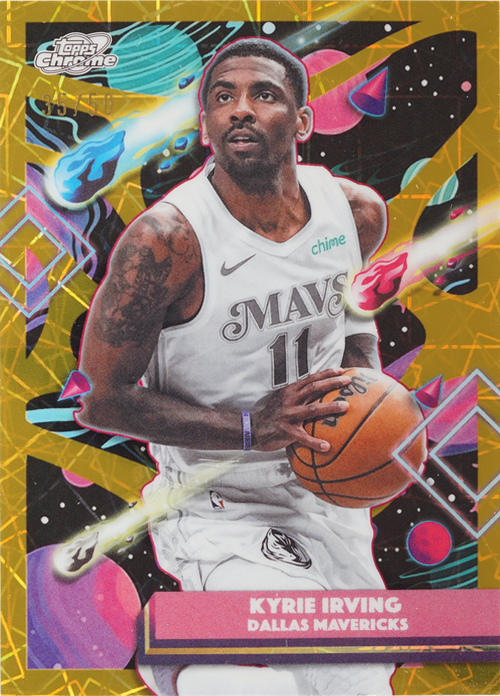 Kyrie Irving trading card