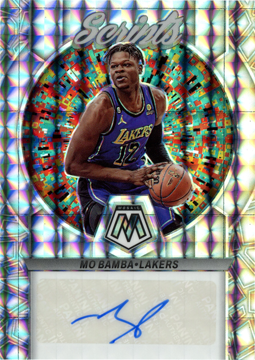 Mo Bamba trading card
