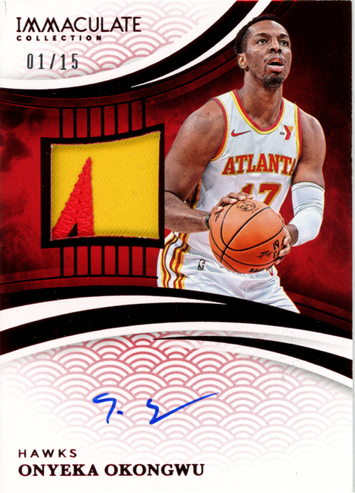 Onyeka Okongwu trading card