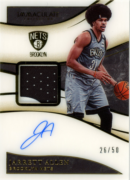 Jarrett Allen trading card