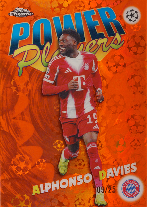 Alphonso Davies trading card