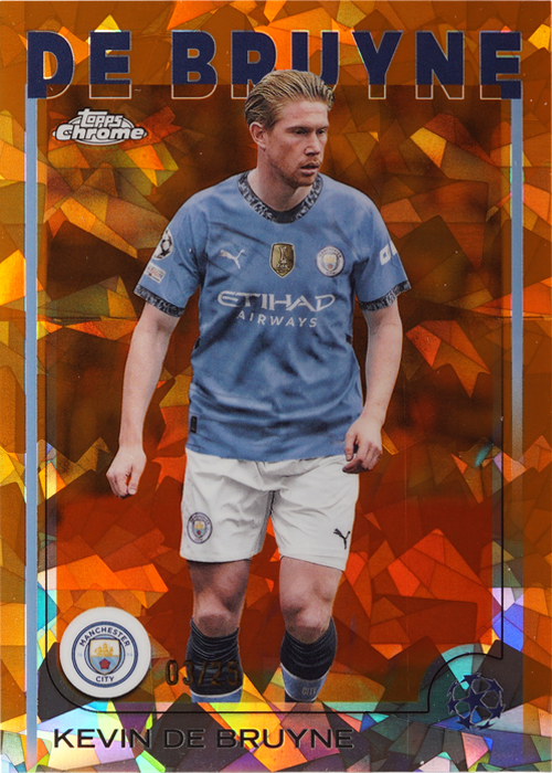 Kevin De Bruyne trading card