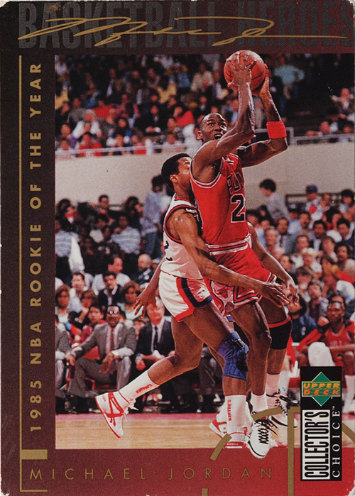 Michael Jordan trading card