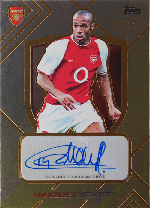Thierry Henry trading card
