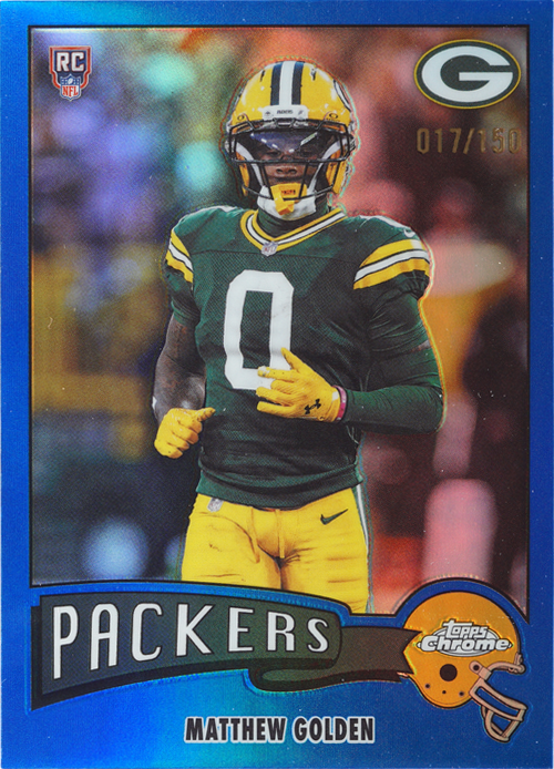 Matthew Golden trading card