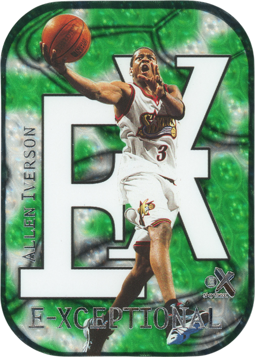 Allen Iverson trading card