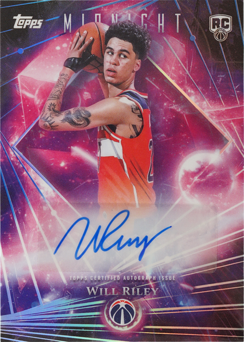 Will Riley trading card