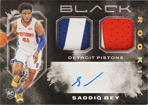 Saddiq Bey trading card