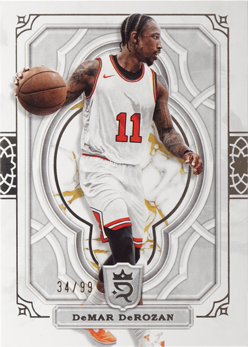 DeMar DeRozan trading card