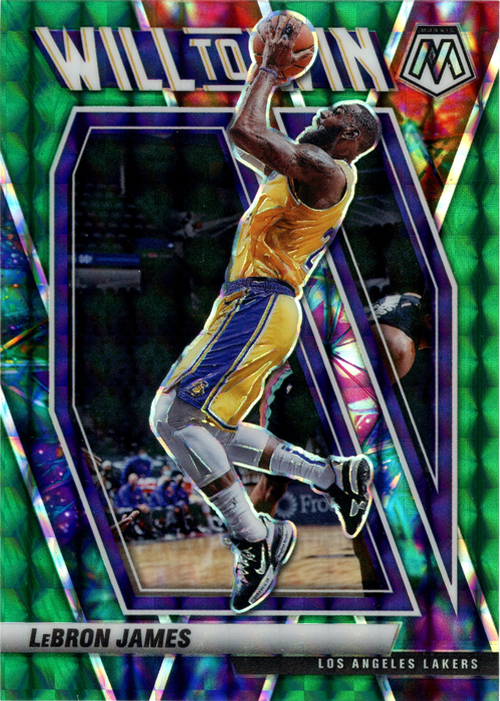 LeBron James trading card