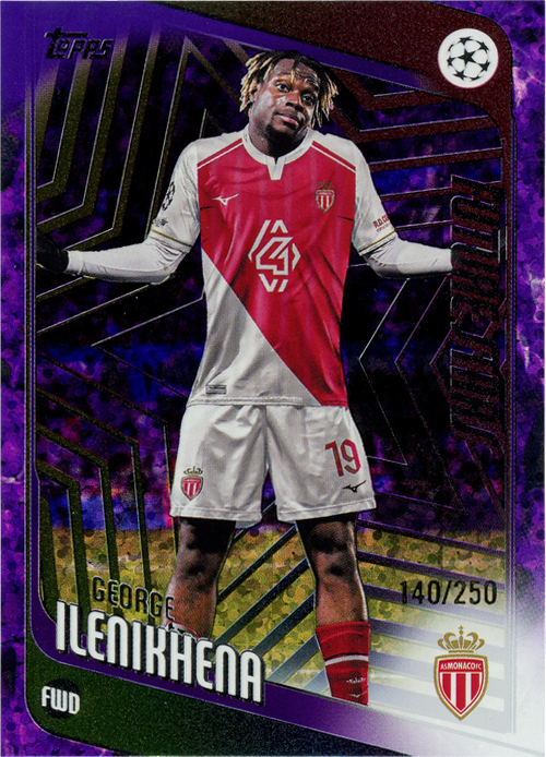 George Ilenikhena trading card
