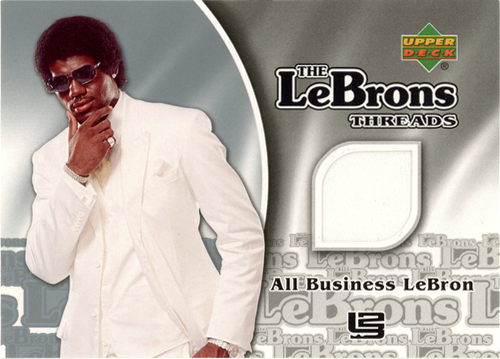 LeBron James trading card