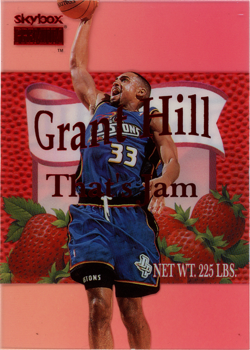 Grant Hill trading card