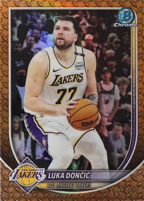 Luka Dončić trading card
