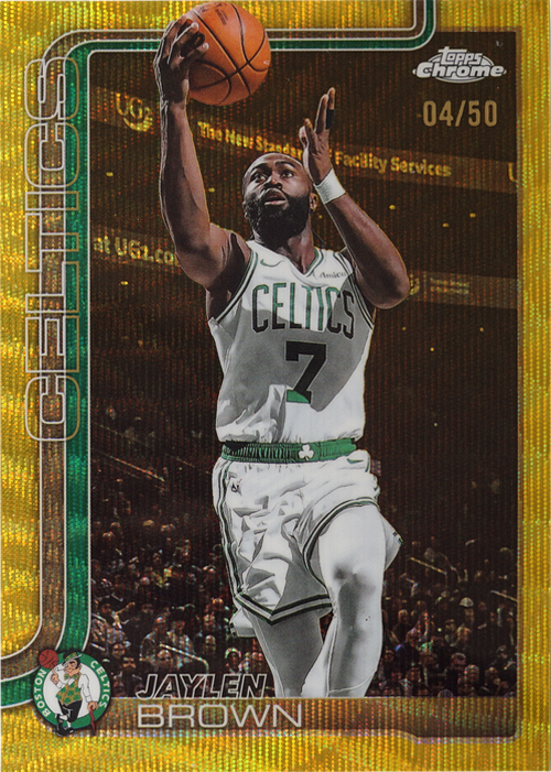 Jaylen Brown trading card