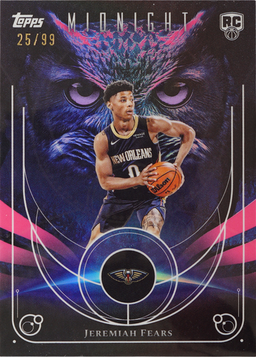 Jeremiah Fears trading card