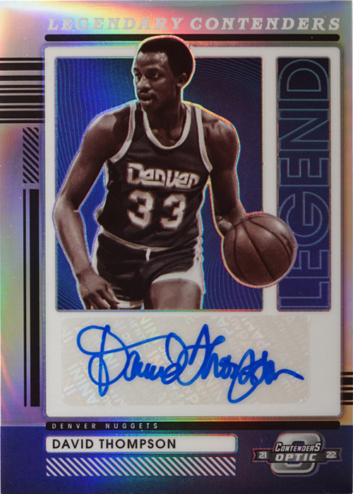 David Thompson trading card