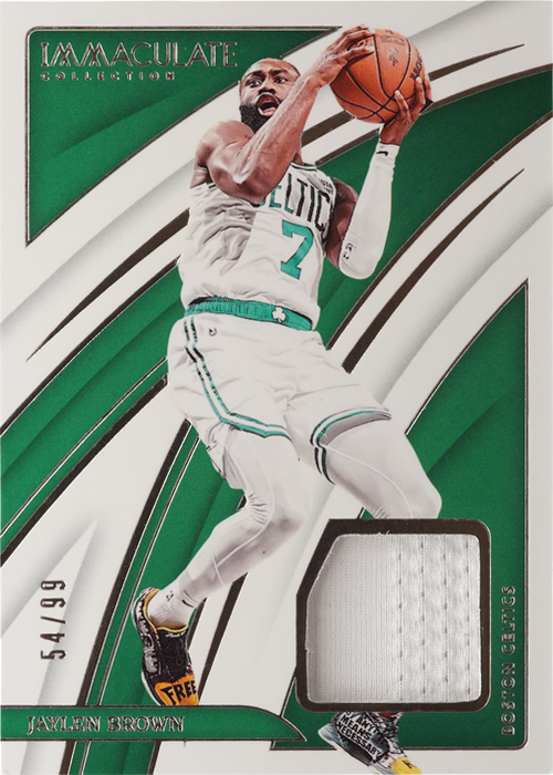 Jaylen Brown trading card