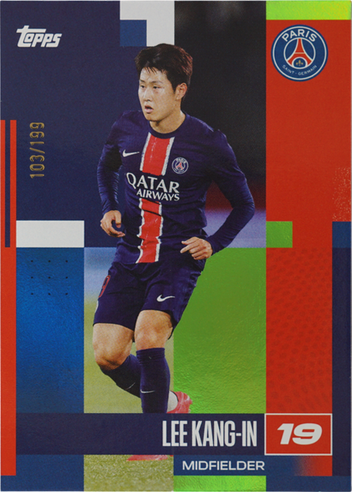Lee Kang-in trading card