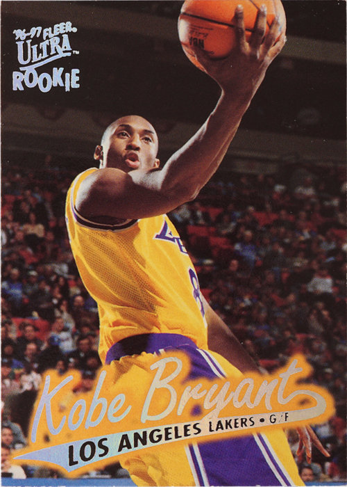 Kobe Bryant trading card