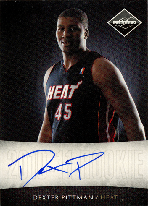 Dexter Pittman trading card