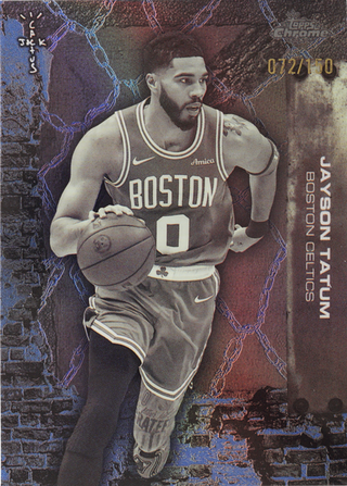 Jayson Tatum trading card