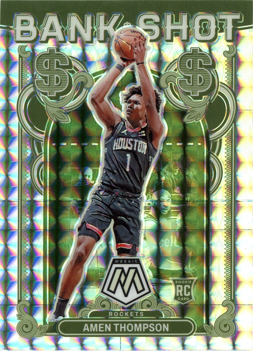 Amen Thompson trading card