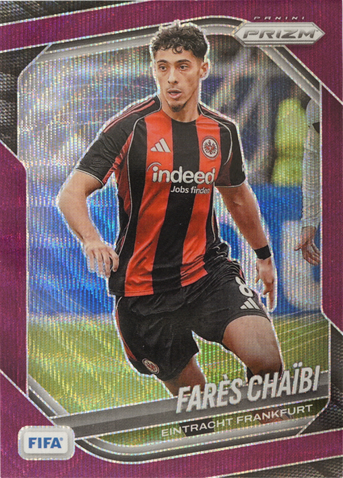 Fares Chaibi trading card