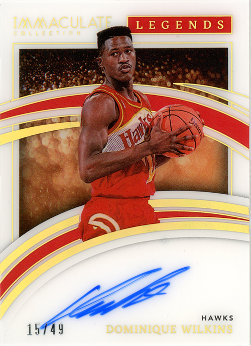 Dominique Wilkins trading card