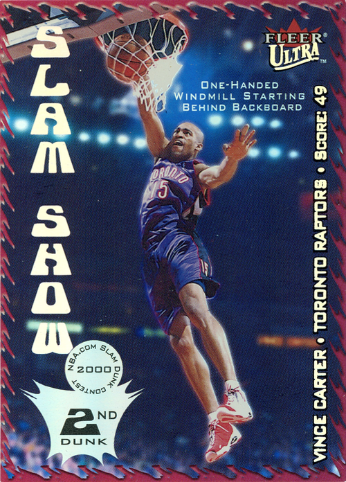 Vince Carter trading card