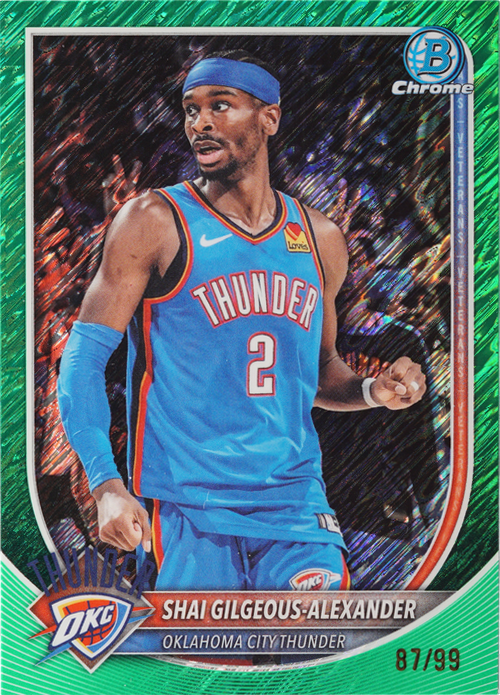 Shai Gilgeous-Alexander trading card