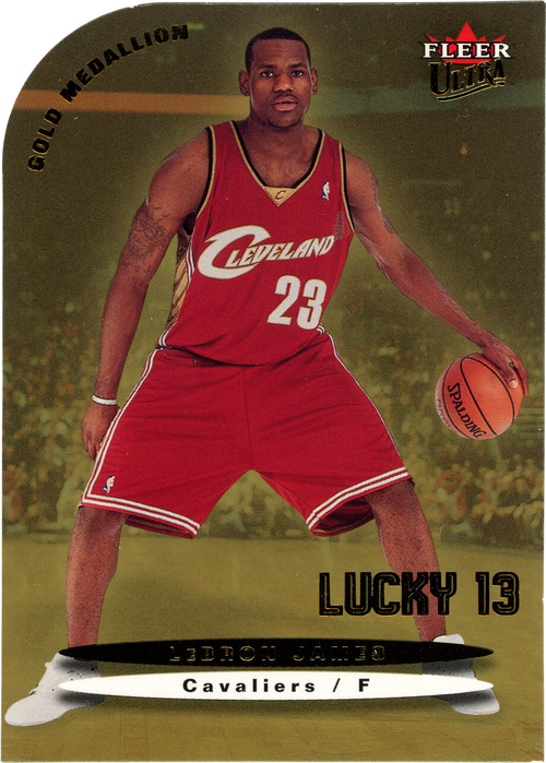 Lebron James trading card