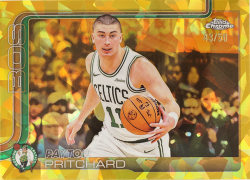 Payton Pritchard trading card
