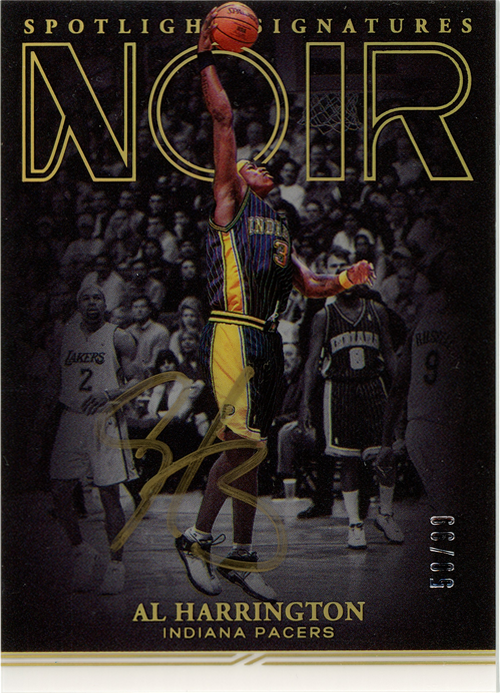 Al Harrington trading card