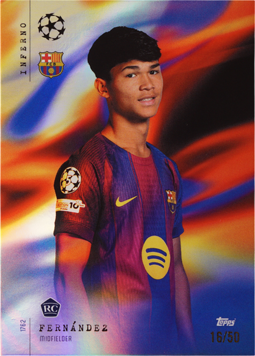 Dro Fernández trading card