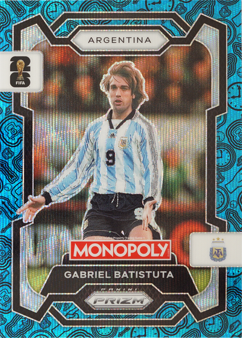 Gabriel Batistuta trading card