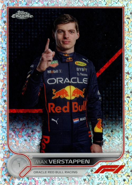 Max Verstappen trading card