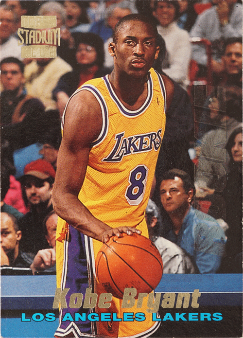 Kobe Bryant trading card