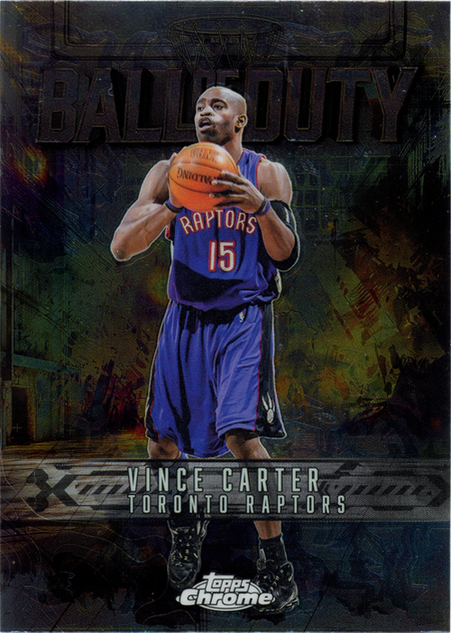 Vince Carter trading card