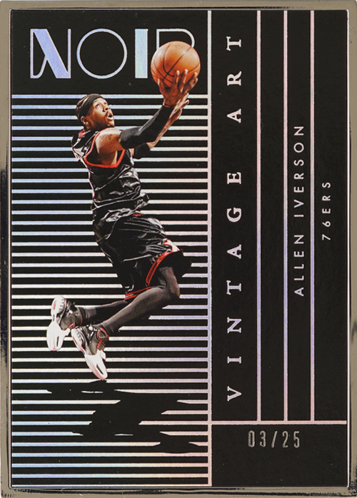 Allen Iverson trading card